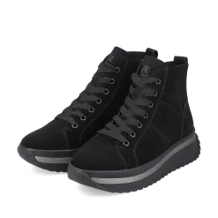 Rieker Sneakers-Women'S Sneaker High Deep Black