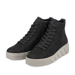 Rieker Sneakers-Women'S Sneaker High Urban Black