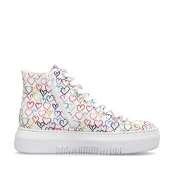 Rieker Colorful Styles-Women'S Sneaker High Multicolored