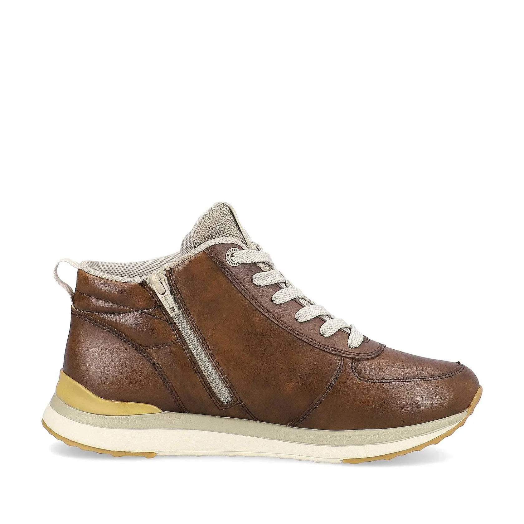Rieker Sneakers-Women'S Sneaker High Wood Brown