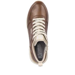 Rieker Sneakers-Women'S Sneaker High Wood Brown