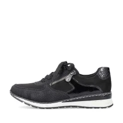 Rieker Sneakers-Women'S Sneaker Low Deep Black