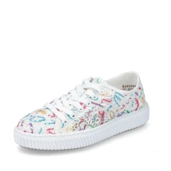 Rieker Vegan-Women'S Sneaker Low Multi-Snow White