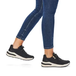 Rieker Sneakers-Women'S Sneaker Low Night Black