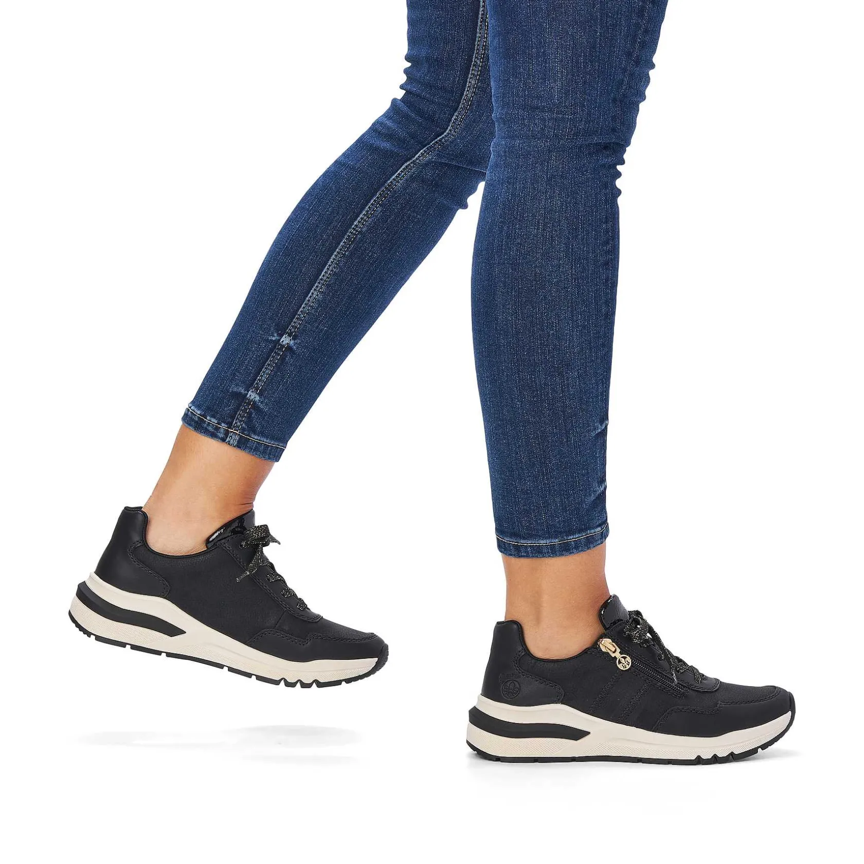 Rieker Sneakers-Women'S Sneaker Low Night Black