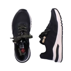 Rieker Sneakers-Women'S Sneaker Low Night Black