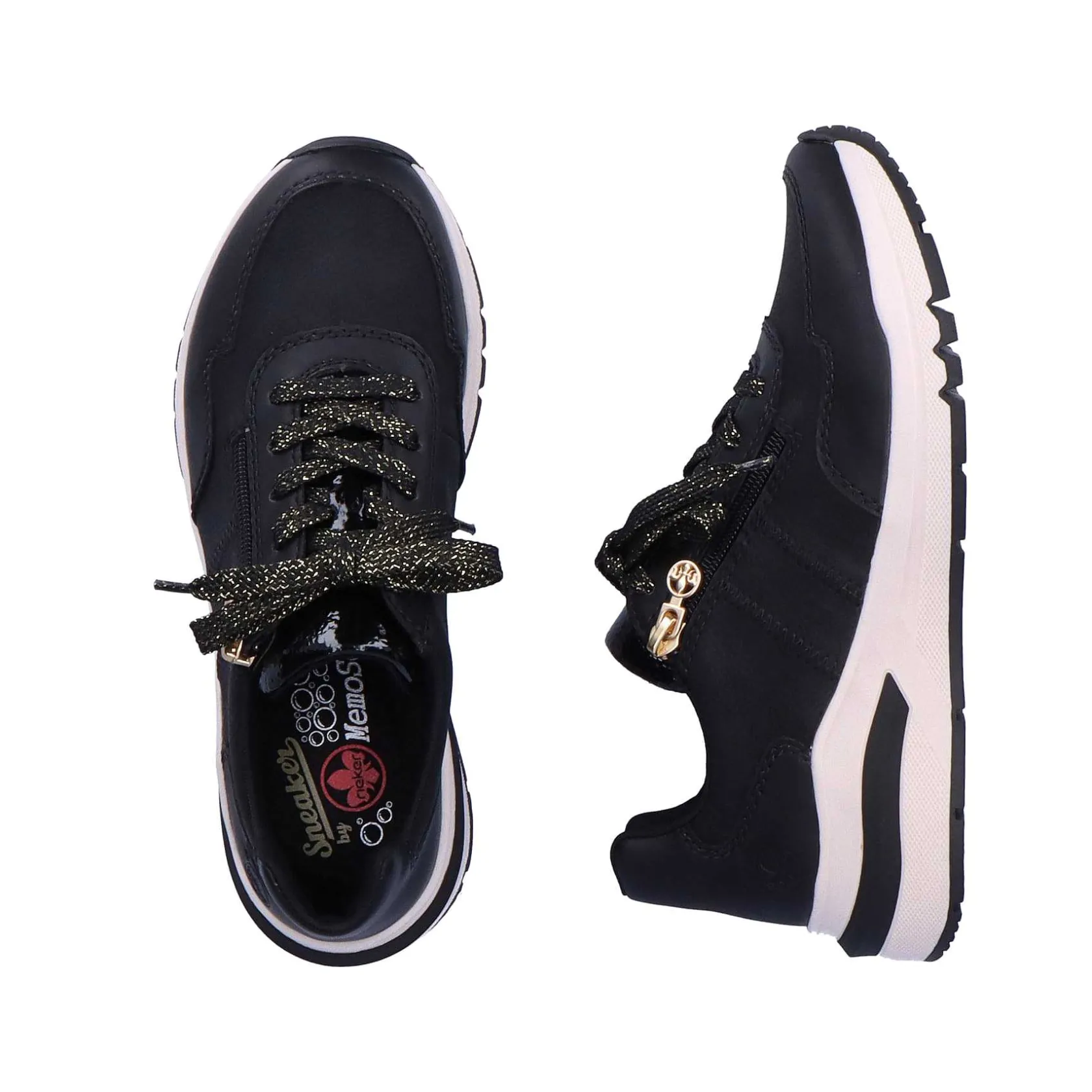Rieker Sneakers-Women'S Sneaker Low Night Black