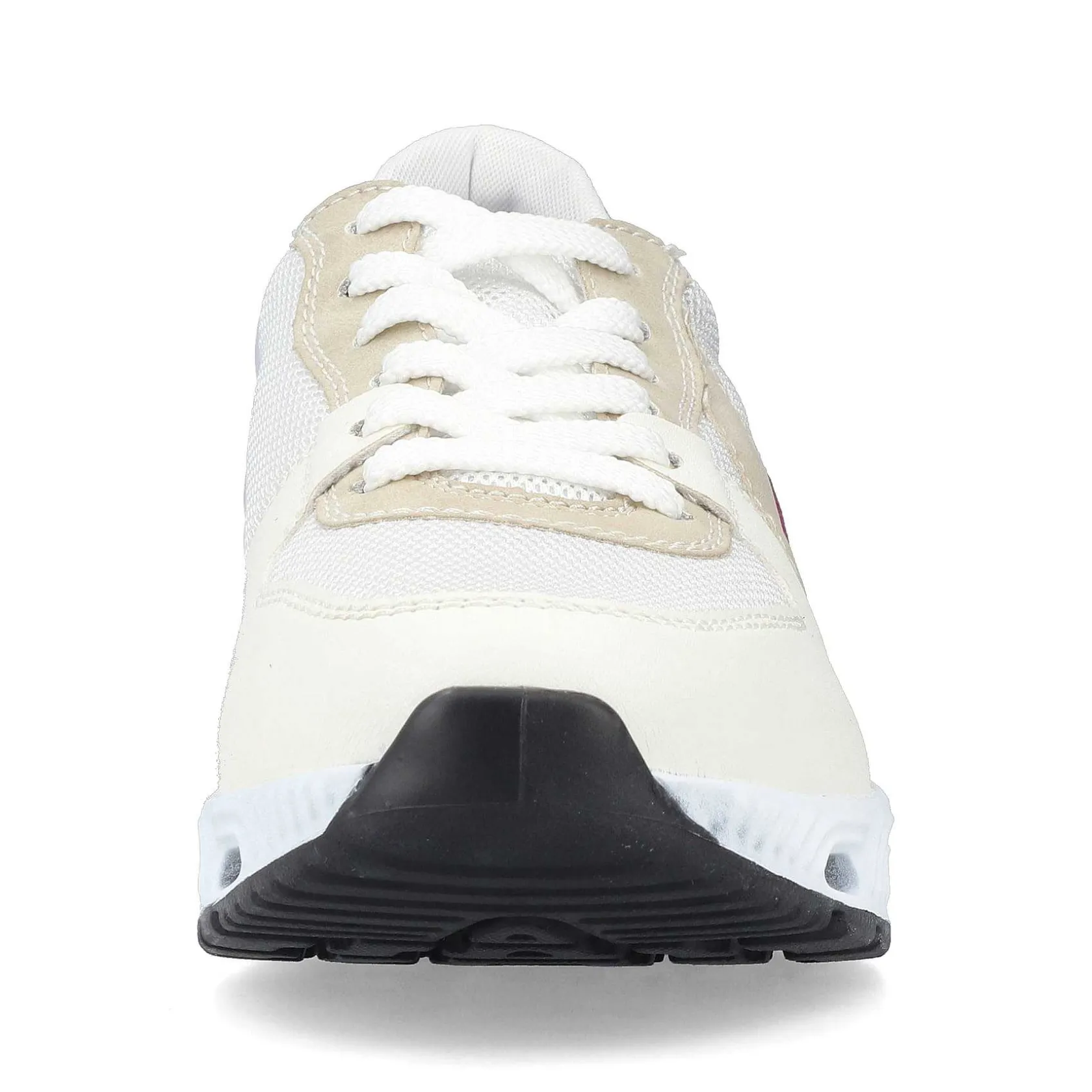 Rieker Vegan-Women'S Sneaker Low Pearl White-Sand Beige