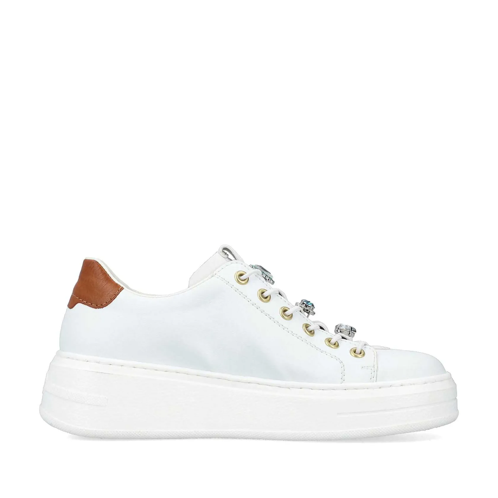 Rieker Sneakers-Women'S Sneaker Low Snow White