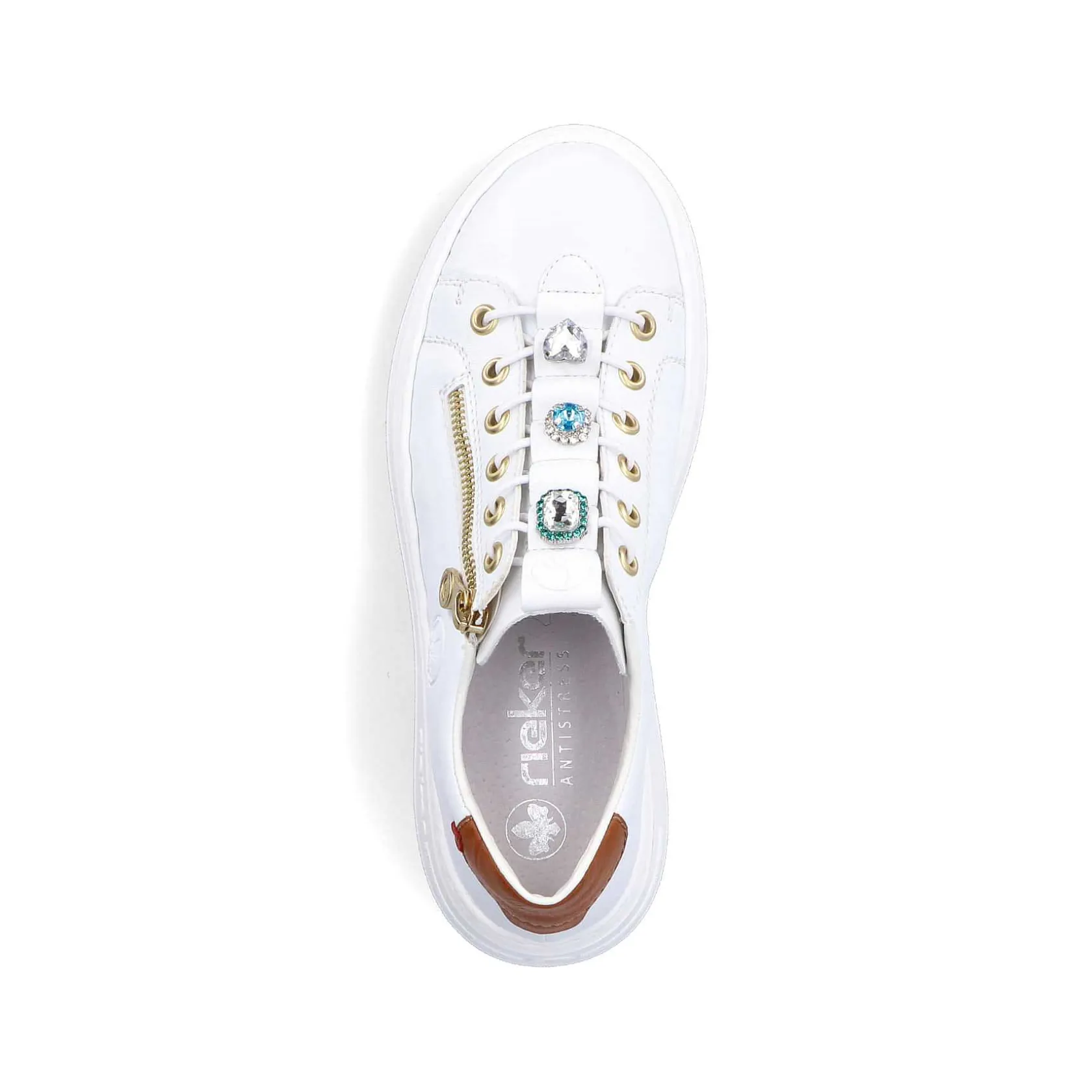 Rieker Sneakers-Women'S Sneaker Low Snow White