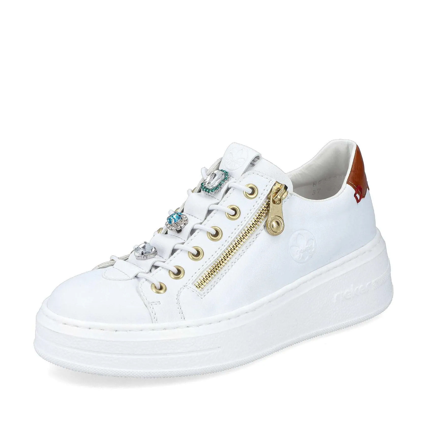 Rieker Sneakers-Women'S Sneaker Low Snow White