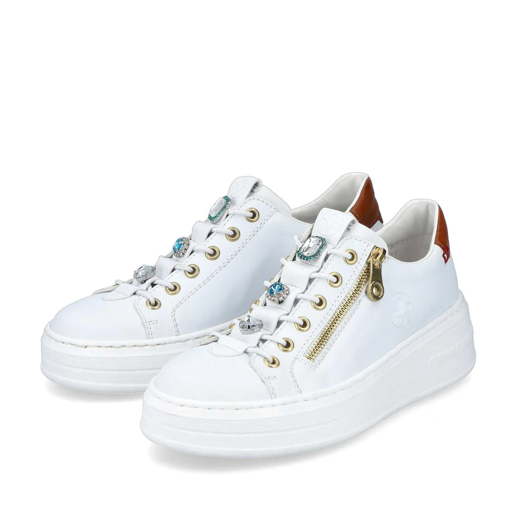 Rieker Sneakers-Women'S Sneaker Low Snow White