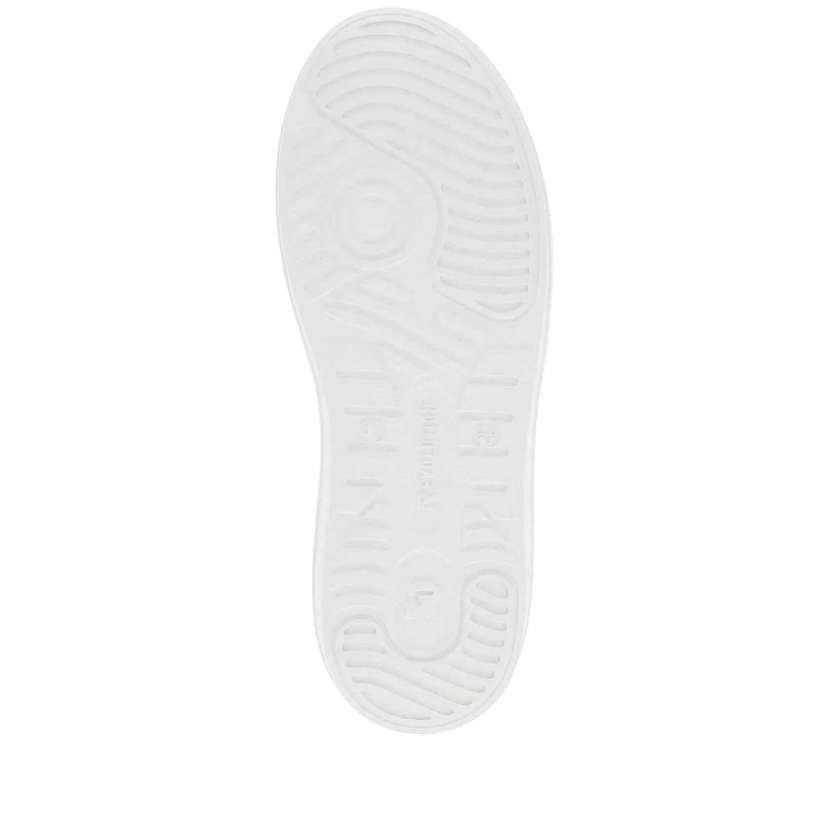 Rieker Sneakers-Women'S Sneaker Low Clear-White Dust-Grey
