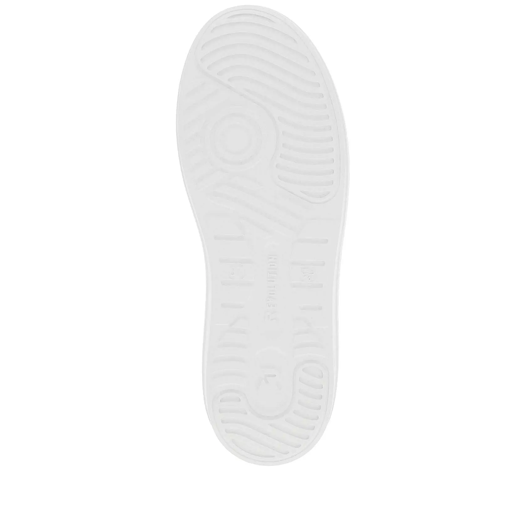 Rieker Sneakers-Women'S Sneaker Low Crystal-White Deep-Black