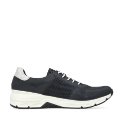 Rieker Sneakers-Women'S Sneaker Low Steel Blue