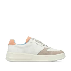 Rieker Vegan-Women'S Sneaker Low Swan White