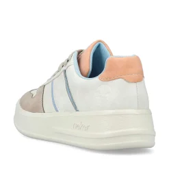 Rieker Vegan-Women'S Sneaker Low Swan White