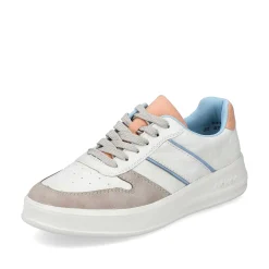 Rieker Vegan-Women'S Sneaker Low Swan White