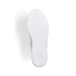 Rieker Colorful Styles-Women'S Sneaker Low Multi-Pure White