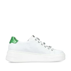 Rieker Sneakers-Women'S Sneaker Low Ice White