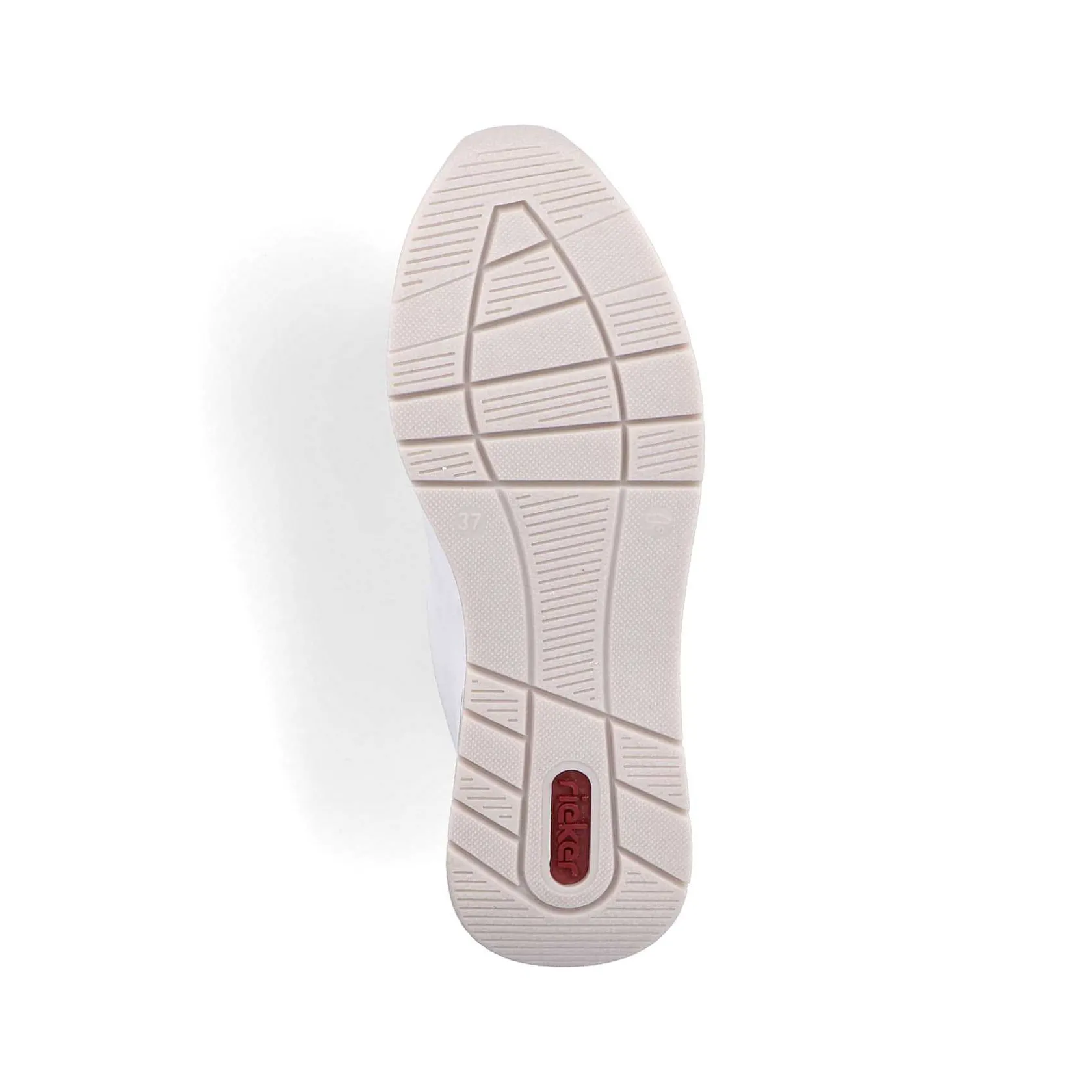 Rieker Sneakers-Women'S Sneaker Low Ice White