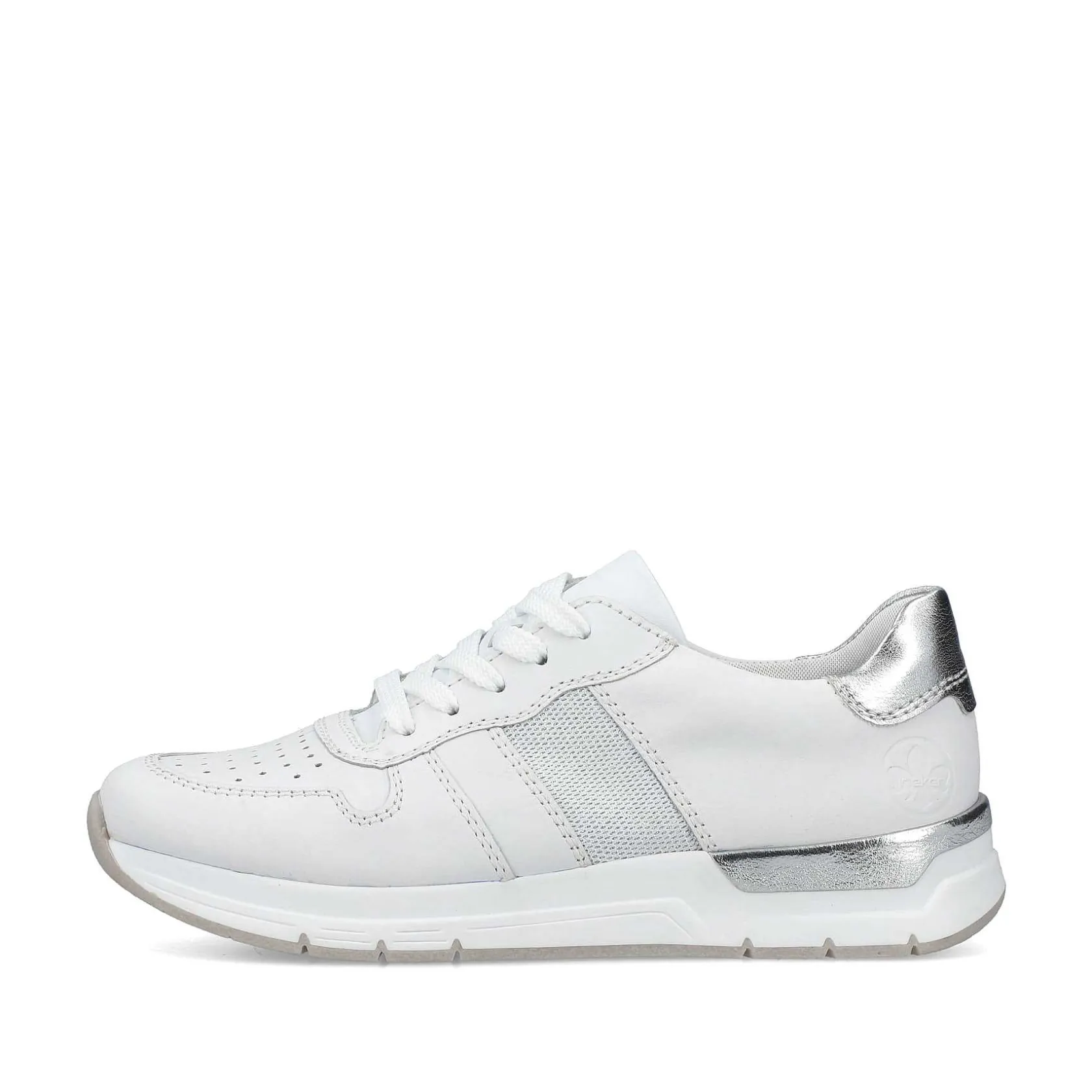 Rieker Sneakers-Women'S Sneaker Low Ice White