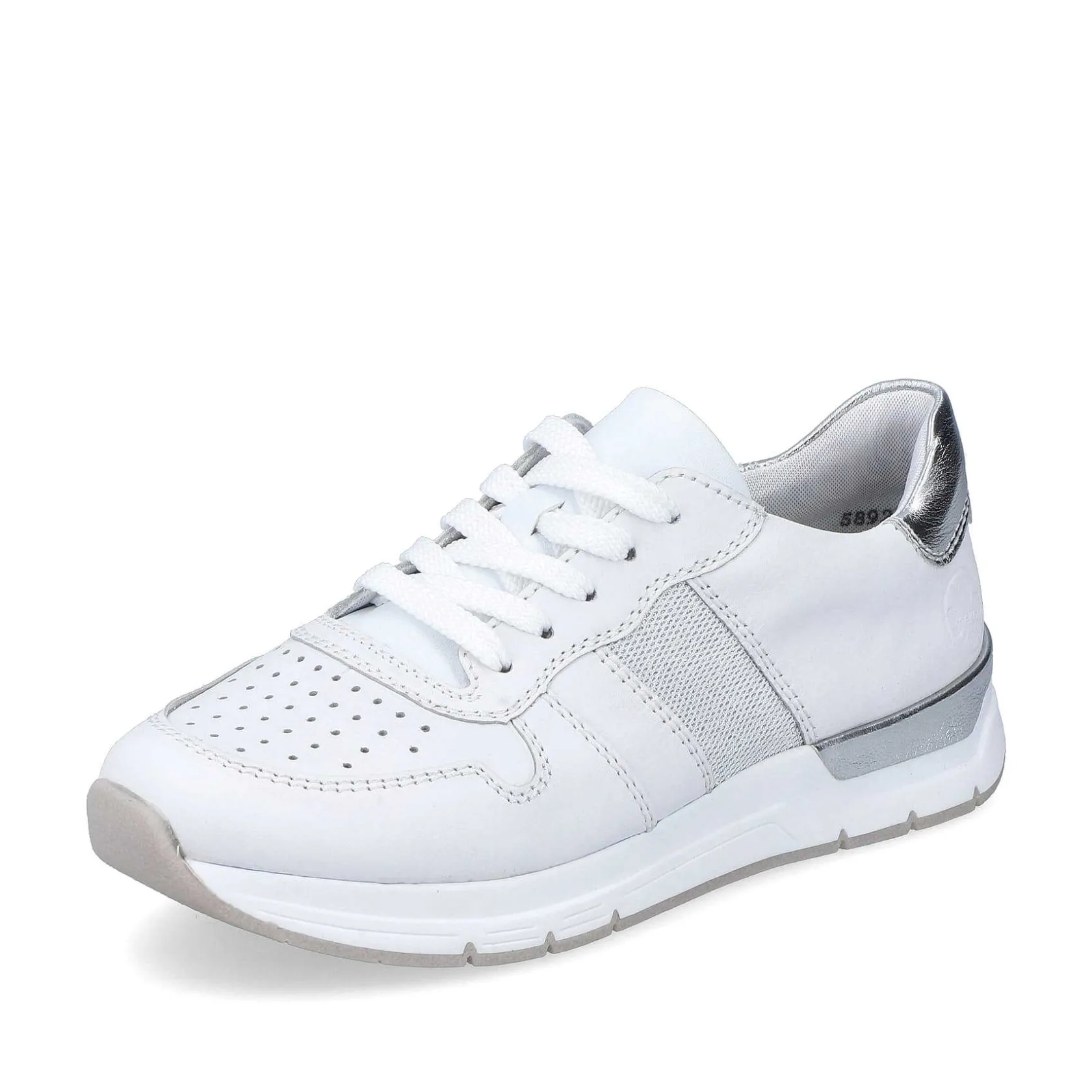 Rieker Sneakers-Women'S Sneaker Low Ice White