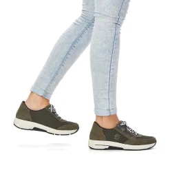 Rieker Sneakers-Women'S Sneaker Low Cactus Green