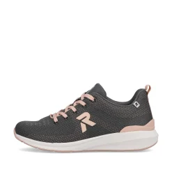 Rieker Sneakers-Women'S Sneaker Low Graphite Grey