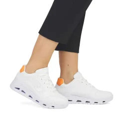 Rieker Vegan-Women'S Sneaker Low Brilliant White