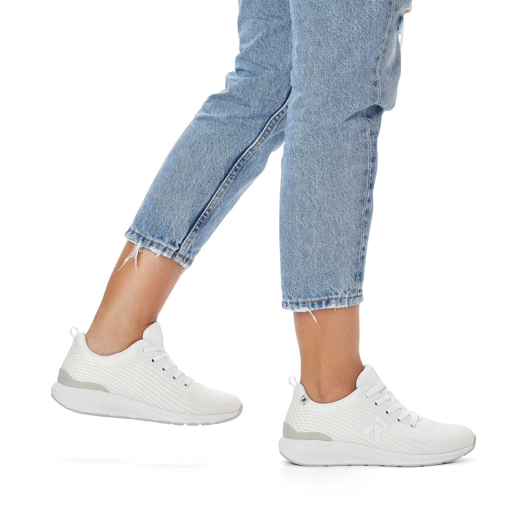 Rieker Sneakers-Women'S Sneaker Low Frost White