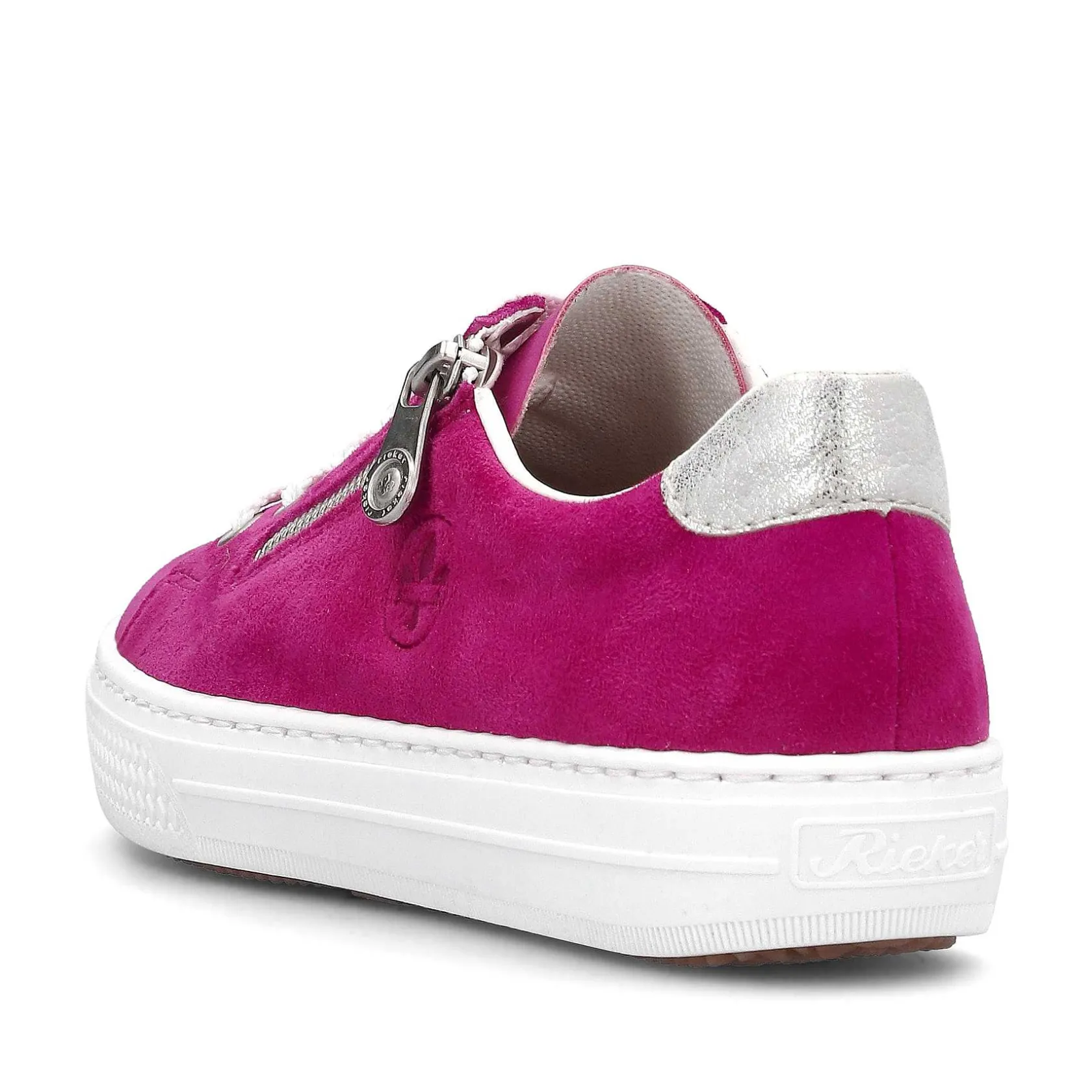 Rieker Summer Shoes-Women'S Sneaker Low Pink