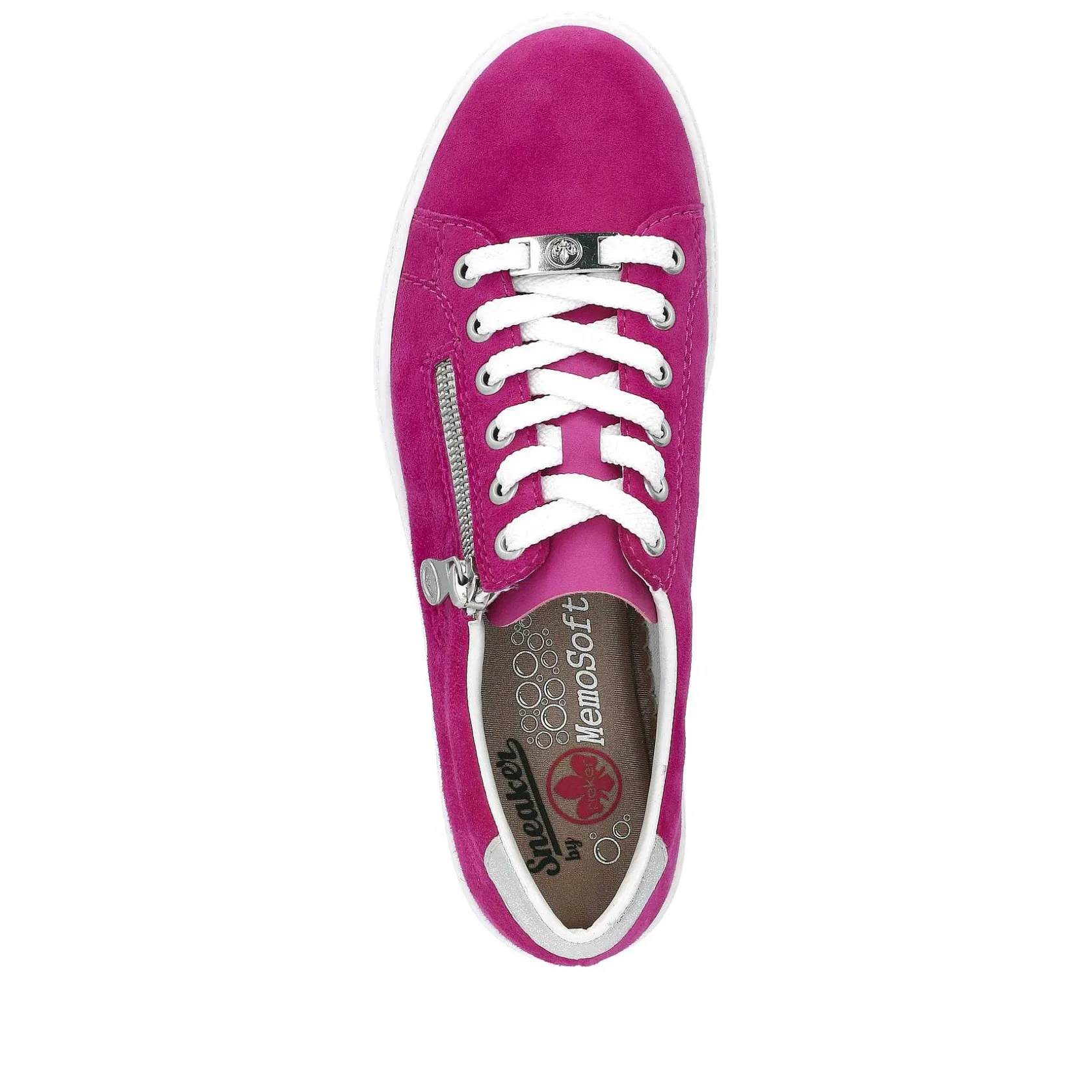 Rieker Summer Shoes-Women'S Sneaker Low Pink