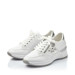 Rieker Sneakers-Women'S Sneaker Low Swan White