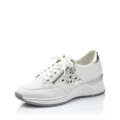 Rieker Sneakers-Women'S Sneaker Low Swan White