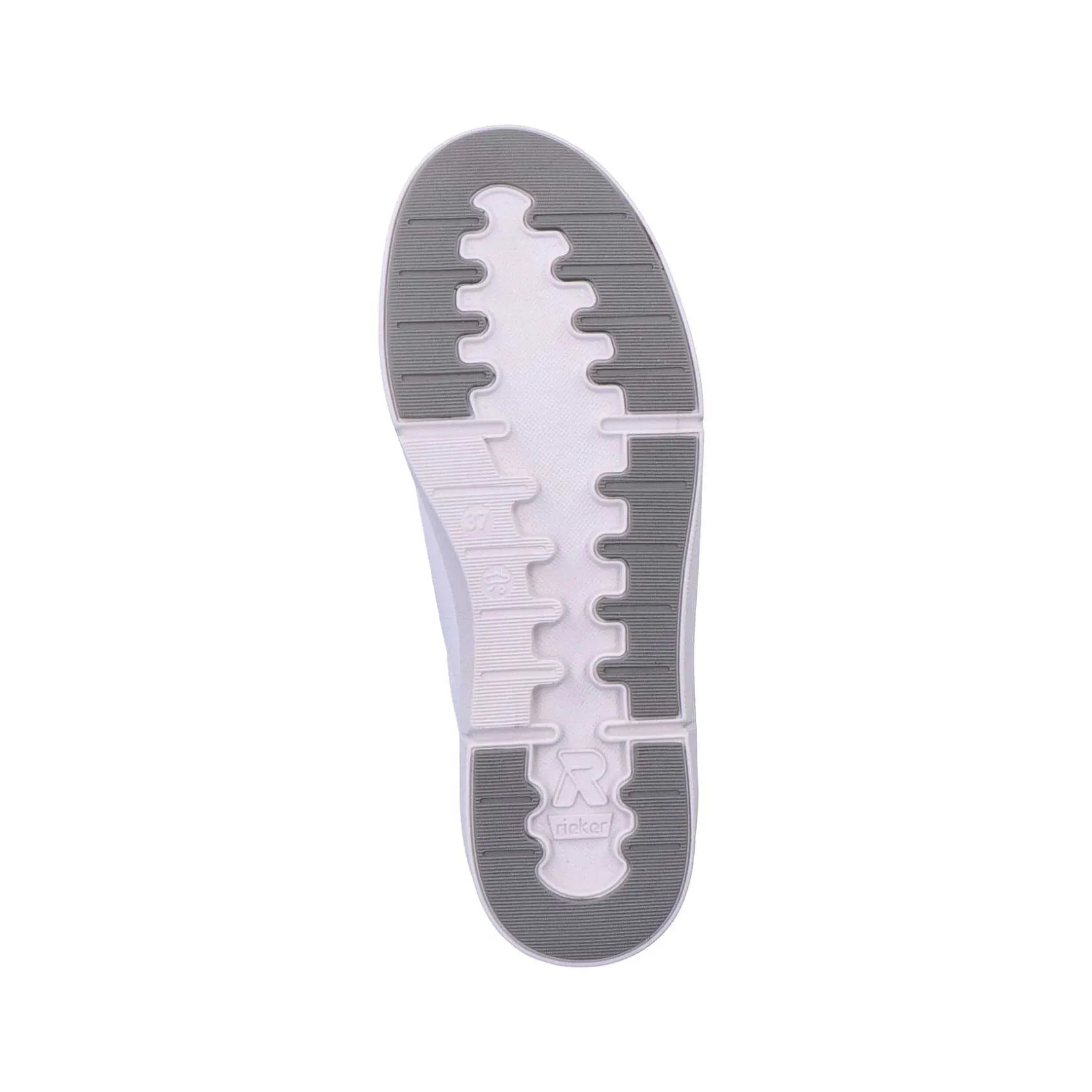 Rieker Sneakers-Women'S Sneaker Low Swan-White Beige