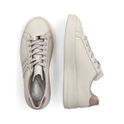 Rieker Sneakers-Women'S Sneaker Low Light Beige