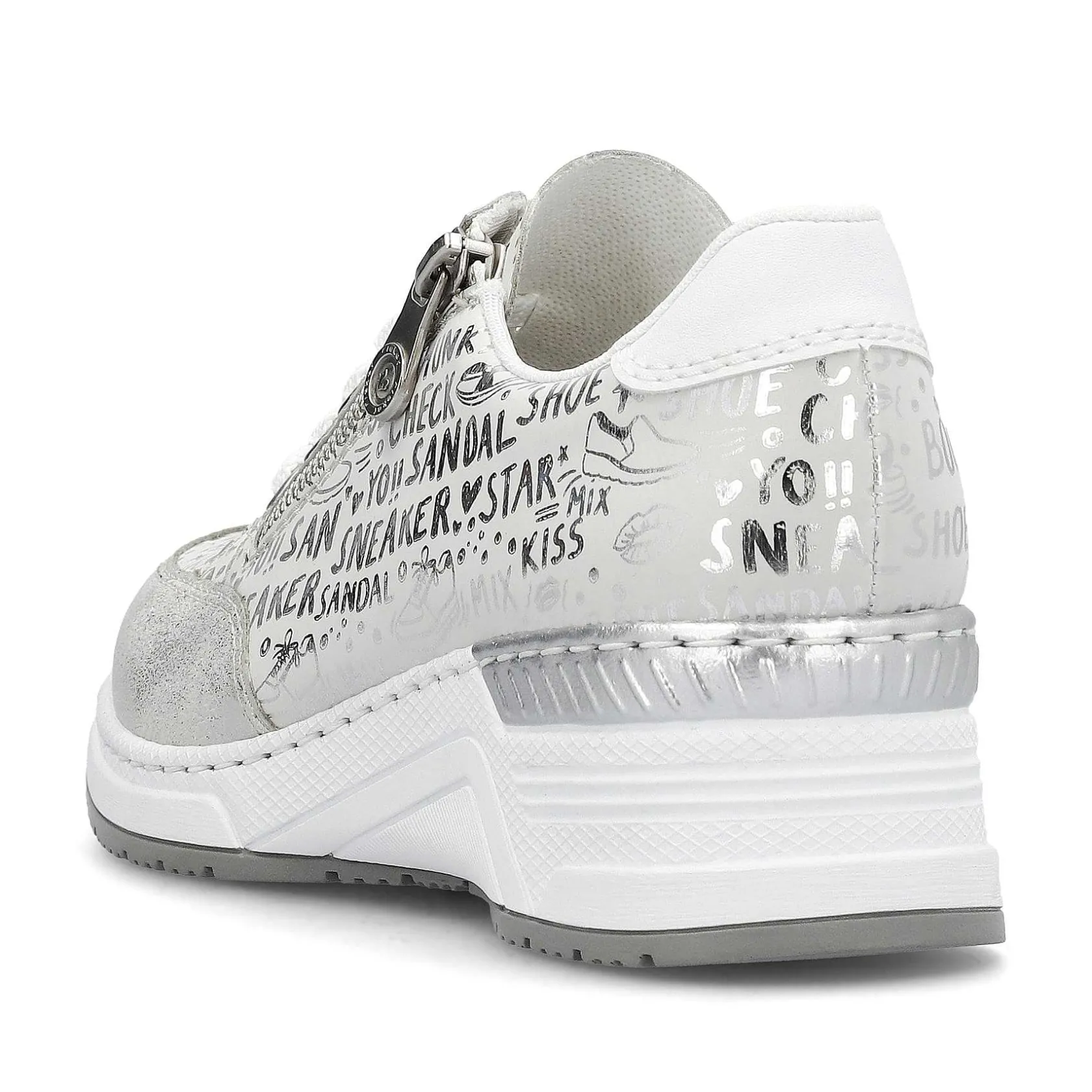 Rieker Sneakers-Women'S Sneaker Low Light Beige