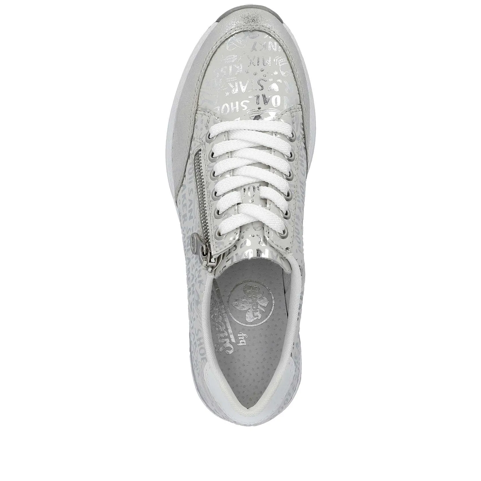Rieker Sneakers-Women'S Sneaker Low Light Beige