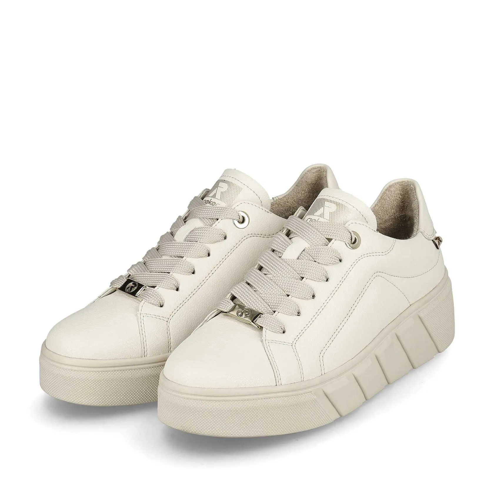 Rieker Sneakers-Women'S Sneaker Low Frost White