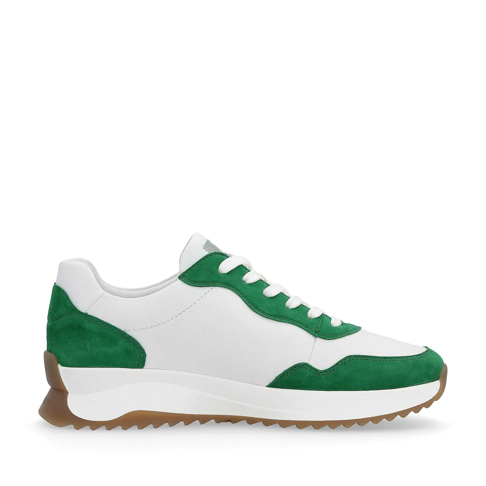 Rieker Colorful Styles-Women'S Sneaker Low Clear-White Emerald-Green