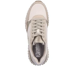 Rieker Sneakers-Women'S Sneaker Low Cream-Beige Snow