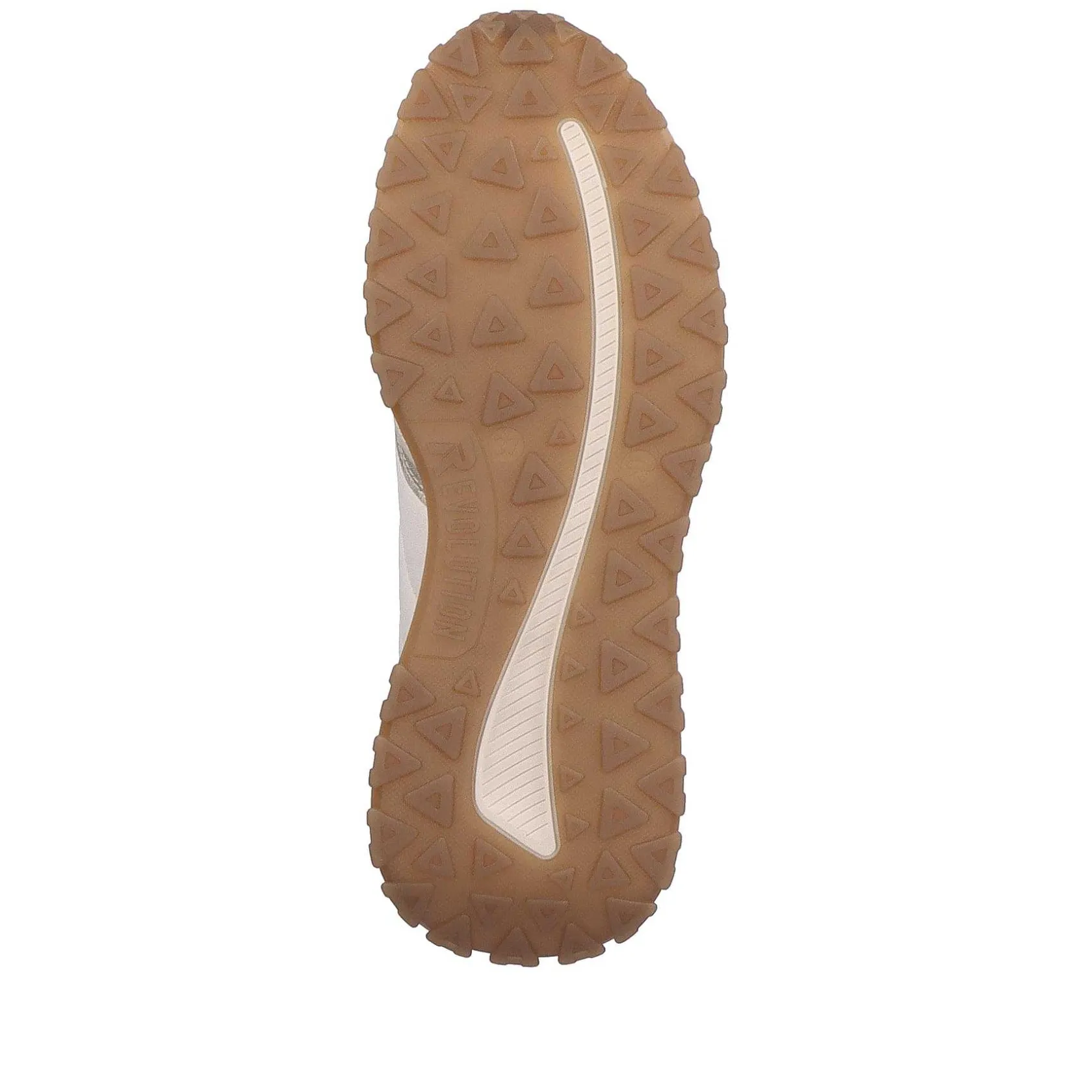 Rieker Sneakers-Women'S Sneaker Low Cream-Beige Snow