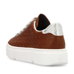 Rieker Sneakers-Women'S Sneaker Low Wood Brown