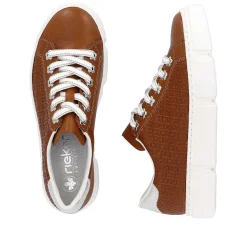 Rieker Sneakers-Women'S Sneaker Low Wood Brown