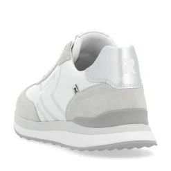 Rieker Sneakers-Women'S Sneaker Low Pearl-White Clay-Beige