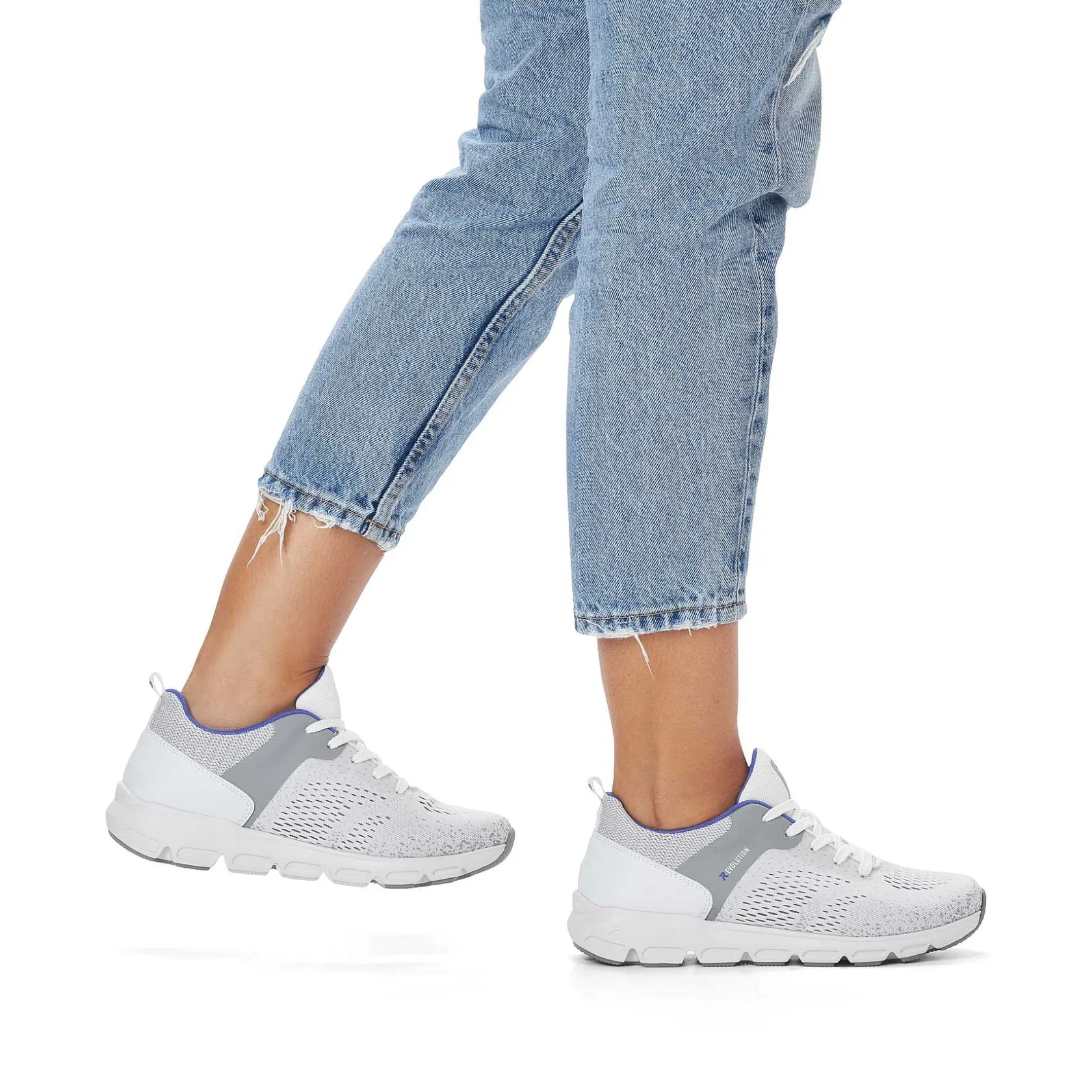Rieker Sneakers-Women'S Sneaker Low Frost White