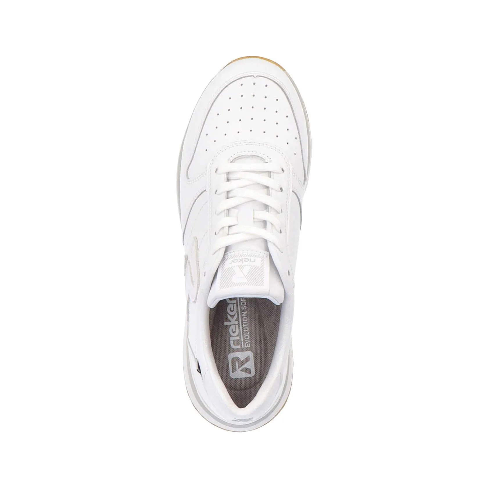 Rieker Sneakers-Women'S Sneaker Low Frost White
