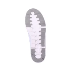 Rieker Sneakers-Women'S Sneaker Low Swan-White Arctic-Grey