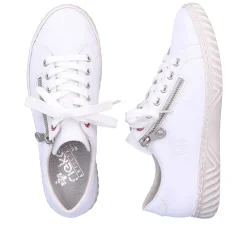 Rieker Sneakers-Women'S Sneaker Low Pure White